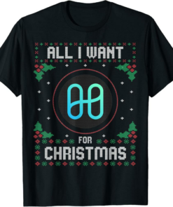 Harmony T-Shirt All I Want For Xmas is Crypto Ugly Sweater