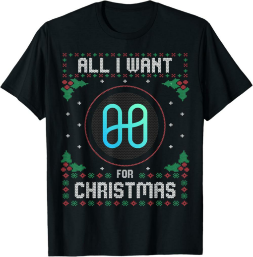 Harmony T-Shirt All I Want For Xmas is Crypto Ugly Sweater