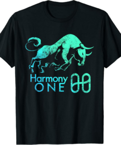 Harmony T-Shirt Crypto BULLRUN ONE Coin Blockchain