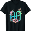 Harmony T-Shirt Floral ONE Crypto Vintage Retro