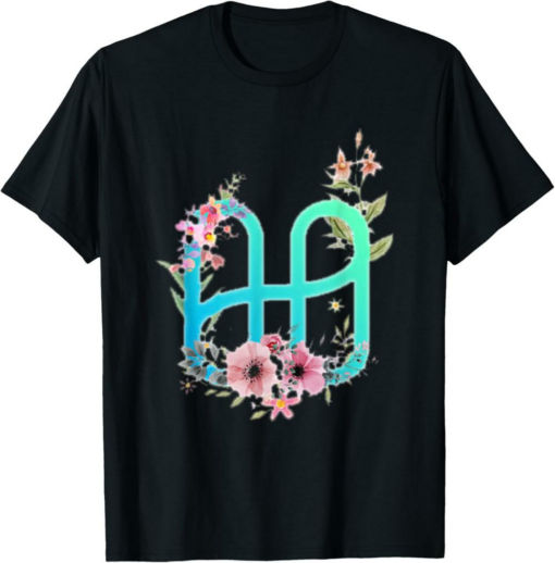 Harmony T-Shirt Floral ONE Crypto Vintage Retro