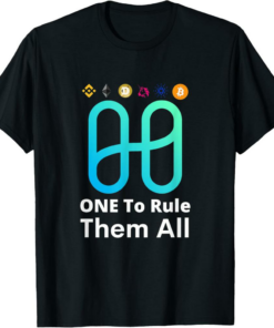 Harmony T-Shirt Token ONE To Rule Them ALL ONE Crypto