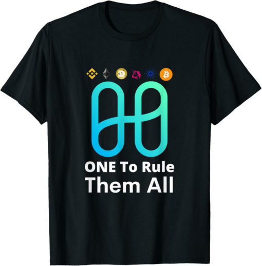 Harmony T-Shirt Token ONE To Rule Them ALL ONE Crypto