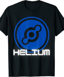 Helium T-Shirt Blockchain Token Crypto HNT Miner