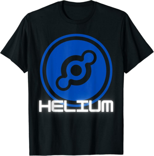 Helium T-Shirt Blockchain Token Crypto HNT Miner