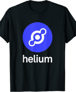 Helium T-Shirt Coin Cryptocurrency HNT crypto