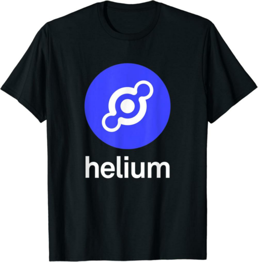 Helium T-Shirt Coin Cryptocurrency HNT crypto