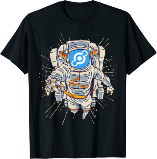 Helium T-Shirt Crypto Astronaut to Moon