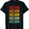 Helium T-Shirt Crypto Rainbow Text Design
