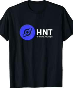 Helium T-Shirt HNT By People For People Crypto DeFi