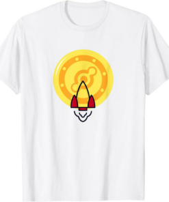 Helium T-Shirt HNT Mining Cryptocurrency Coins To The Moon