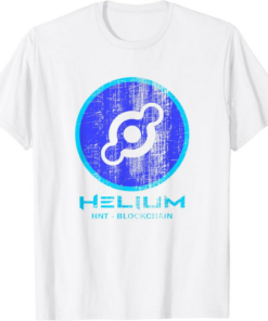 Helium T-Shirt Miner Crypto HNT Hotspot Coin Hodl