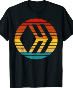 Hive T-Shirt Crypto Vintage Retro Sunset Design 60s 70s