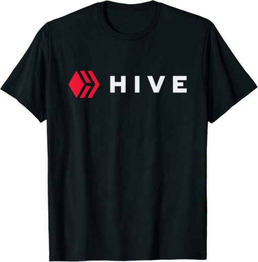 Hive T-Shirt IO Social Media Blockchain Crypto Cryptocurrency