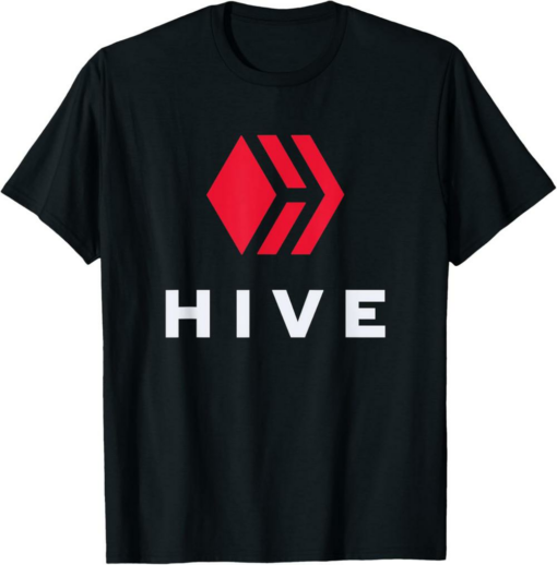 Hive T-Shirt IO Social Media Blockchain Crypto SQ