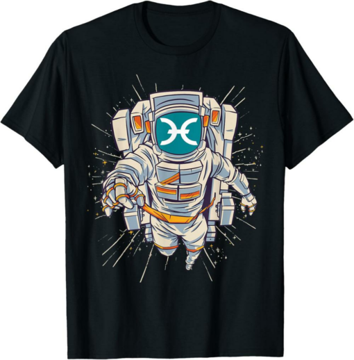 Holo T-Shirt Crypto Astronaut to Moon