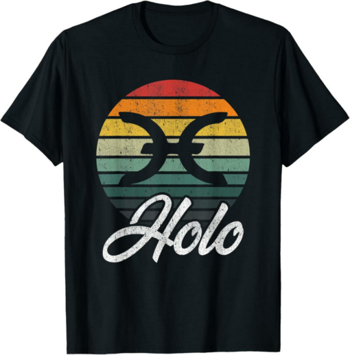 Holo T-Shirt Crypto Holo Cryptocurrency