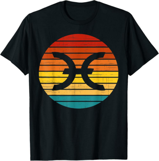 Holo T-Shirt Crypto Vintage Retro Sunset Design 60s 70s