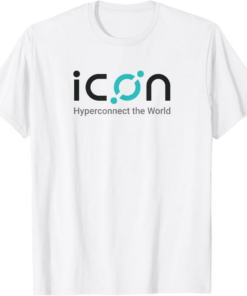 ICON ICX T-Shirt Cryptocurrency Blockchain Trader