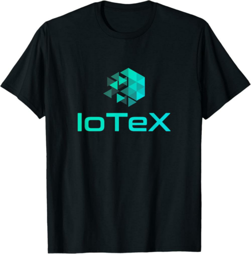 IoTeX T-Shirt Coin Cryptocurrency IOTX