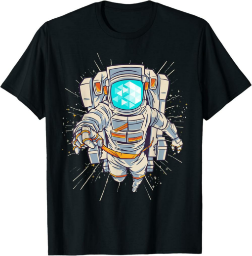 IoTeX T-Shirt Crypto Astronaut to Moon