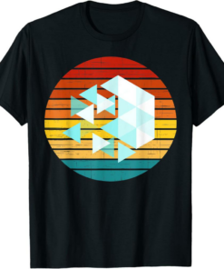 IoTeX T-Shirt Crypto Vintage Retro Sunset Design 60s 70s