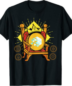 IoTeX T-Shirt Funny Number One King of Crypto