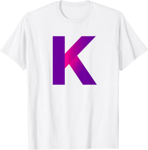 Kadena T-Shirt Beautiful KDA Purple K Cryptocurrency