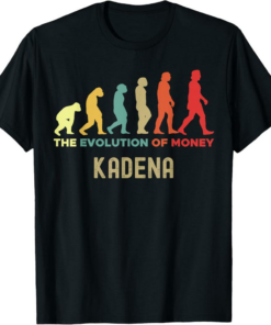 Kadena T-Shirt Crypto The Evolution of Money Caveman