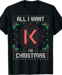 Kava T-Shirt Christmas Crypto Sweater All I Want For Xmas is
