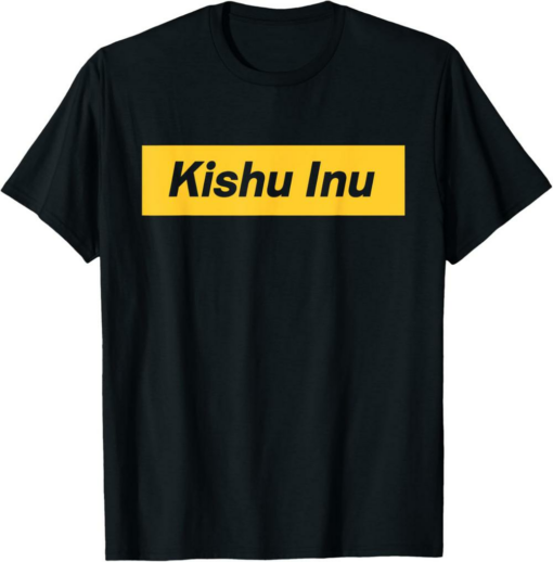 Kishu Inu T-Shirt Cryptocurrency