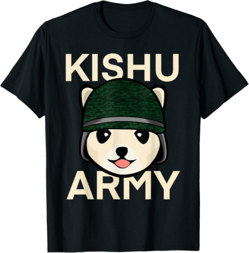 Kishu Inu T-Shirt Kishu Army Crypto Hodler Coin