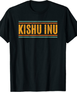 Kishu Inu T-Shirt Lover Vintage Retro
