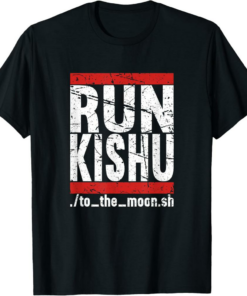 Kishu Inu T-Shirt Run Kishu Sys Admin Blockchain Fans