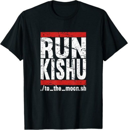 Kishu Inu T-Shirt Run Kishu Sys Admin Blockchain Fans