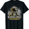 Kishu Inu T-Shirt to the Moon Astronaut Vintage Retro
