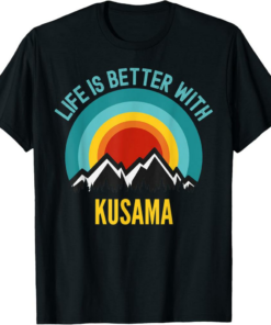 Kusama T-Shirt Crypto Life is Better With