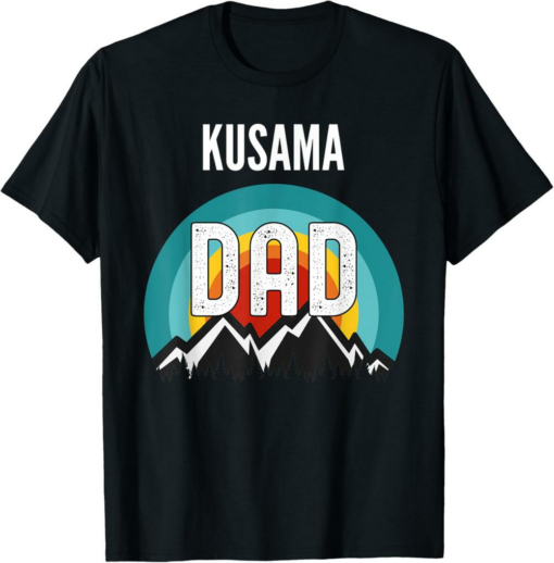 Kusama T-Shirt Dad Crypto Gift For Fathers Day