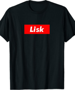 Lisk T-Shirt Cryptocurrency For Men For Women Red