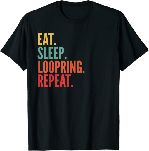 Loopring T-Shirt Crypto Eat Sleep Repeat