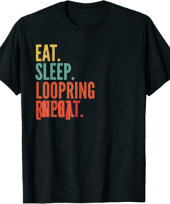 Loopring T-Shirt Eat Sleep Repeat