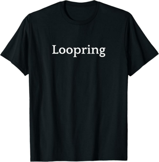 Loopring T-Shirt Logo Icon Cryptocurrency apparel Crypto TRX