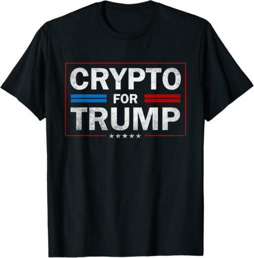 MAGA TRUMP T-Shirt Crypto For PresiElection 2024 Pro