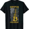 MAGA TRUMP T-Shirt Crypto Funny MAGA Bitcoin