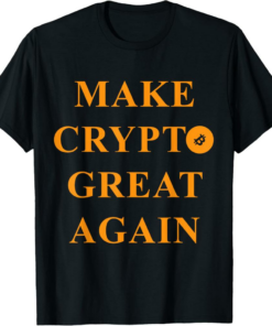 MAGA TRUMP T-Shirt Make Crypto Great Again 2024 MAGA