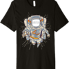 MINA T-Shirt Crypto Astronaut to Moon Premium