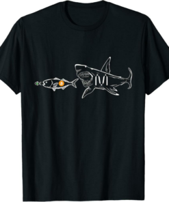 MINA T-Shirt Funny Protocol Shark A Crypto