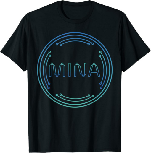 MINA T-Shirt Protocol Crypto Digital Money