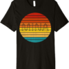 MINA T-Shirt Protocol Crypto Vintage Retro Sunset Design
