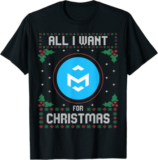 MediBloc T-Shirt Christmas Sweater All I Want For Xmas